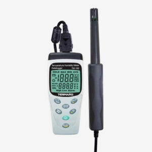 Medidor de humedad y temperatura de precisión c/registro Tenmars TM-182