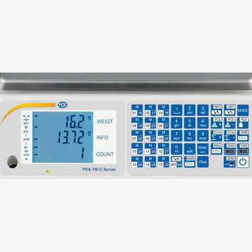 PCE TB-3C | Balanza de Mesa 5 PCE TB-3C | Balanza de Mesa - Imagen 3