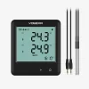 YDP-10E | Medidor de Temperatura con 2 Sondas Externas con Registro de Datos 1 YDP-10E