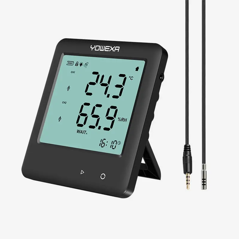 YDP-20E | Medidor de Humedad y Temperatura con Sonda Externa y Registro de Datos 4 YDP-20E | Medidor de Humedad y Temperatura con Sonda Externa y Registro de Datos - Imagen 2