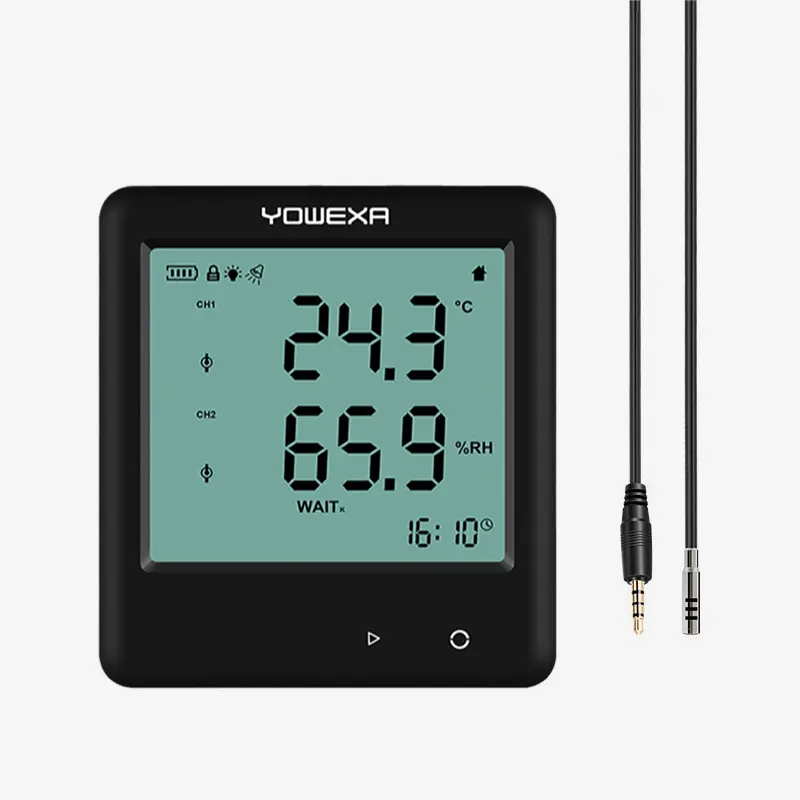YDP-20E | Medidor de Humedad y Temperatura con Sonda Externa y Registro de Datos 3 YDP-20E