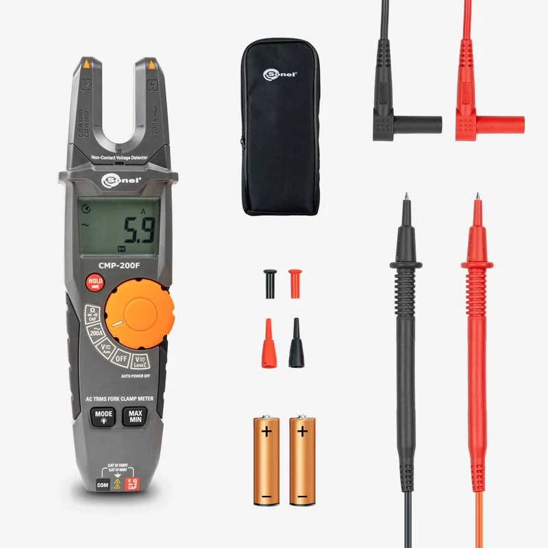 Sonel CMP-200F | Pinza Amperimétrica de Mordaza Abierta 6 Sonel CMP-200F | Pinza Amperimétrica de Mordaza Abierta - Imagen 4