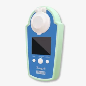 BingM SM-100 | Refractómetro Digital de Azúcar Alta Precisión 0-35% Brix 7 sm100 c