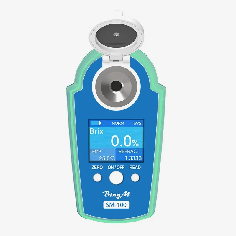 BingM SM-100 | Refractómetro Digital de Azúcar Alta Precisión 0-35% Brix 3 Refractómetro digital de azúcar BingM SM-100