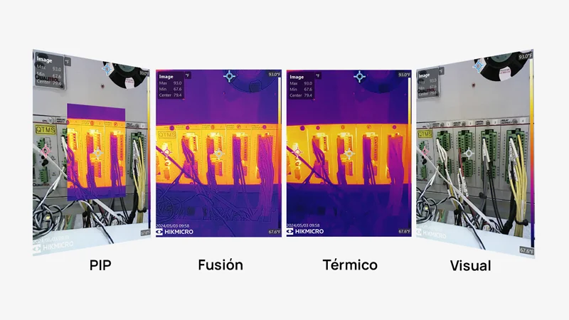 hikmicro b20s modos imagen