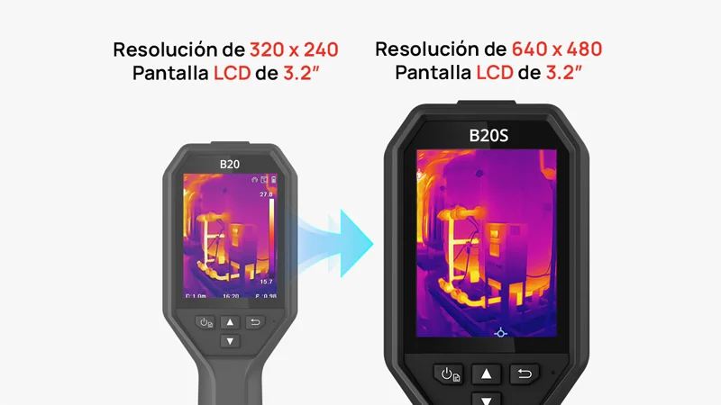 hikmicro b20s pantalla