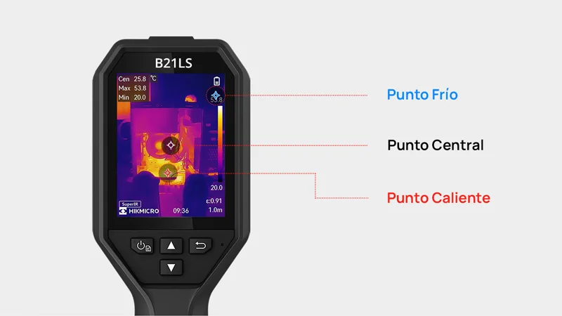 hikmicro b21ls temperatura