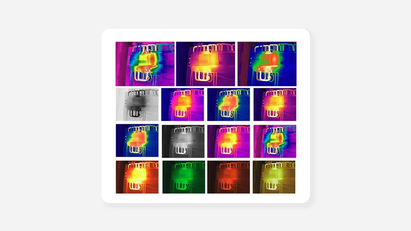 hikmicro mini2 paleta colores