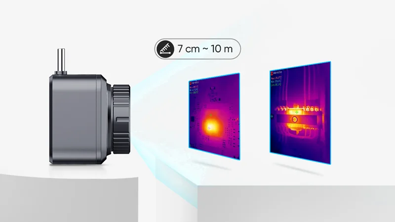 hikmicro mini2plus enfoque