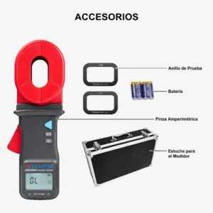 ETCR 2000C | Tenaza Resistencia de Tierra y Corriente de Fuga 19 etcr2000c accesorios