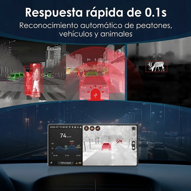 Thermal Master NV300 MAX | Cámara Térmica con Visión Nocturna Anticolisión 5 Thermal Master NV300 MAX | Cámara Térmica con Visión Nocturna Anticolisión - Imagen 4