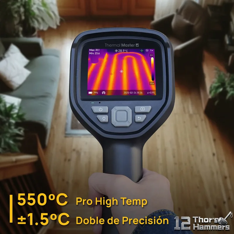 Thermal Master Thor 001 | Cámara Térmica Experta 8 Thermal Master Thor 001 | Cámara Térmica Experta - Imagen 6